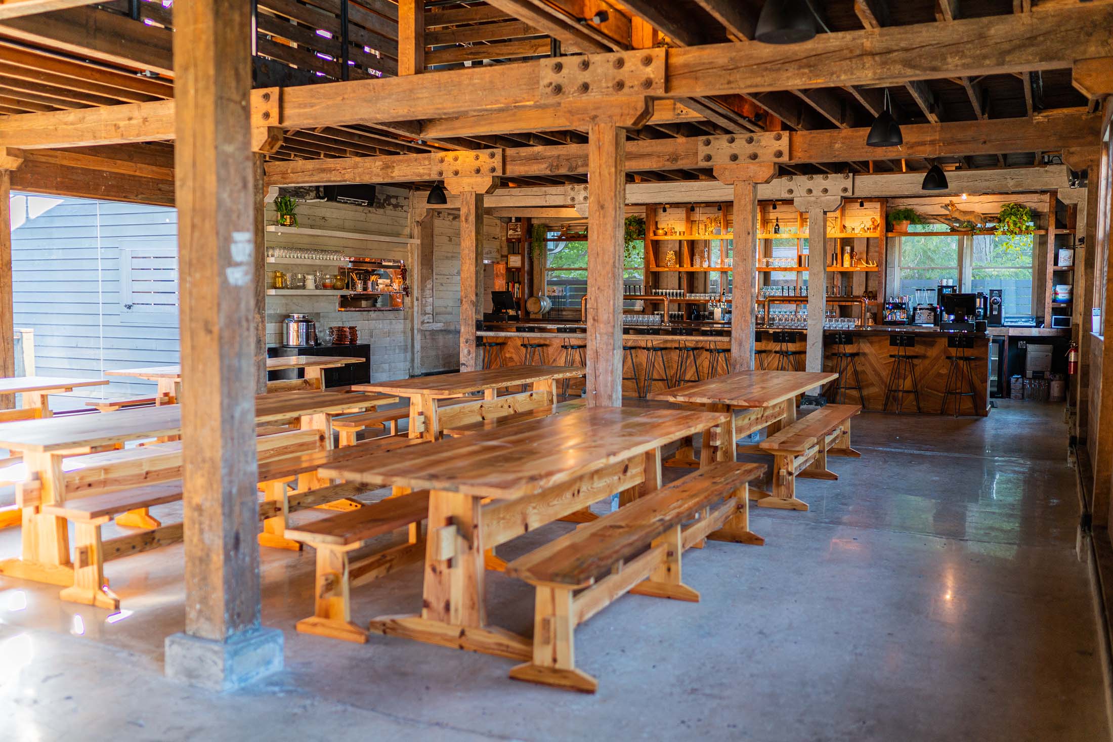 Burial Beer Co.'s monumental restoration project of a two-acre 1930s workers camp completes with this weekend's opening of the Forestry Camp Bar & Restaurant