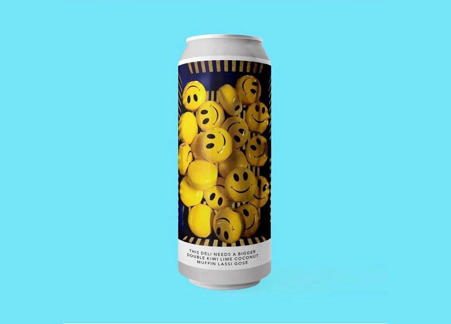 Evil Twin NYC x Omnipollo, This Deli Needs a Bigger Double Kiwi Lime Coconut Muffin Lassi Gose