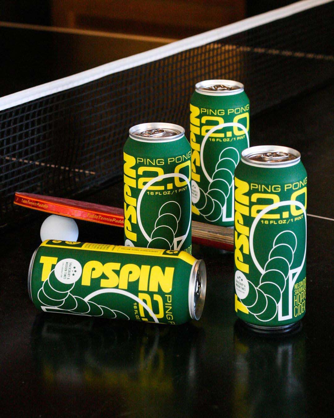 Shacksbury Cider x Modern Times Beer, Topspin Ping Pong 2.0